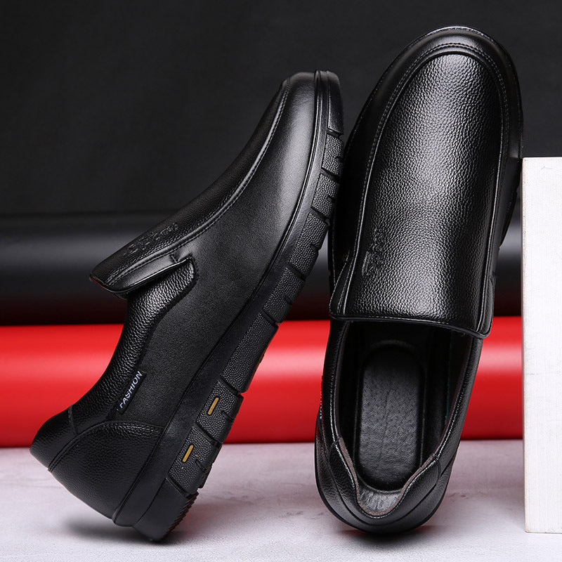Leather Shoes Men's Autumn And Winter Business Leisure