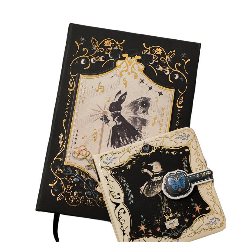 Retro Art THALO Gothic Style Notebook