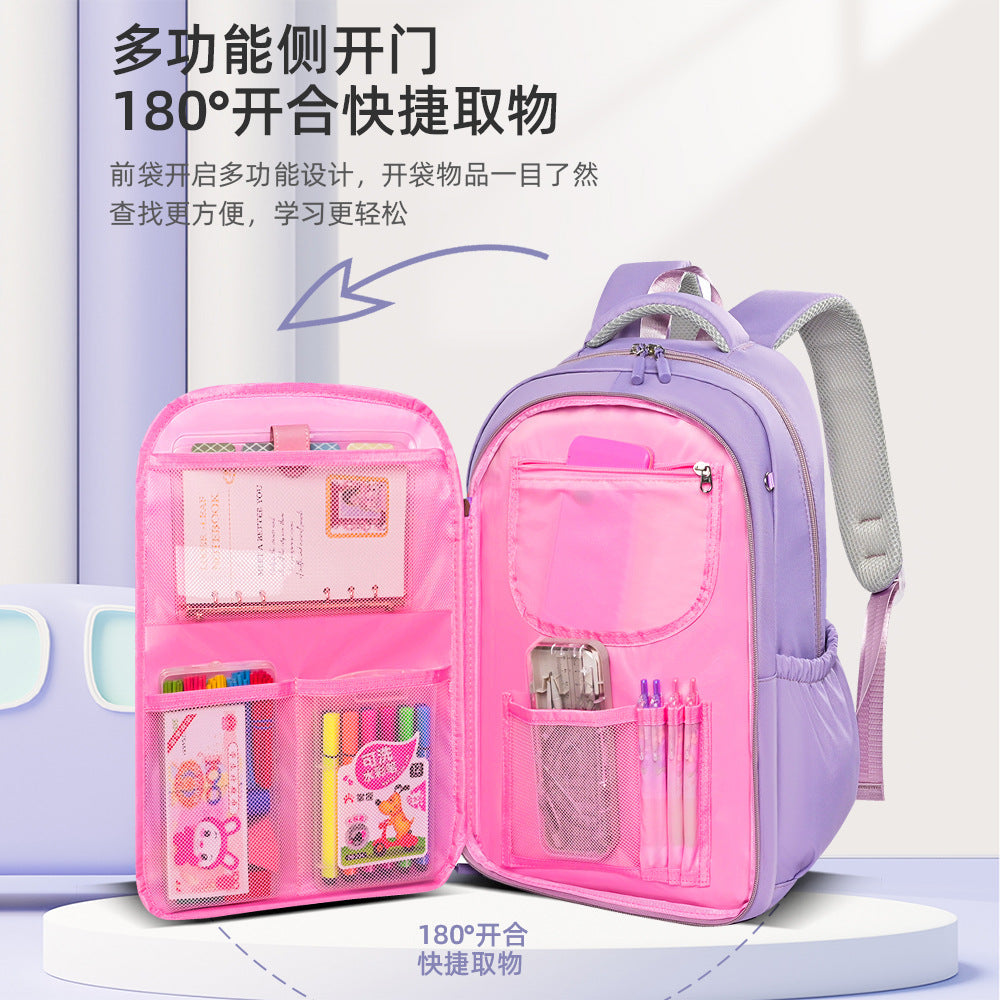 4-color Primary School Student Portable Burden Alleviation Backpack Schoolbag JFA UNIjuntos Entreprise