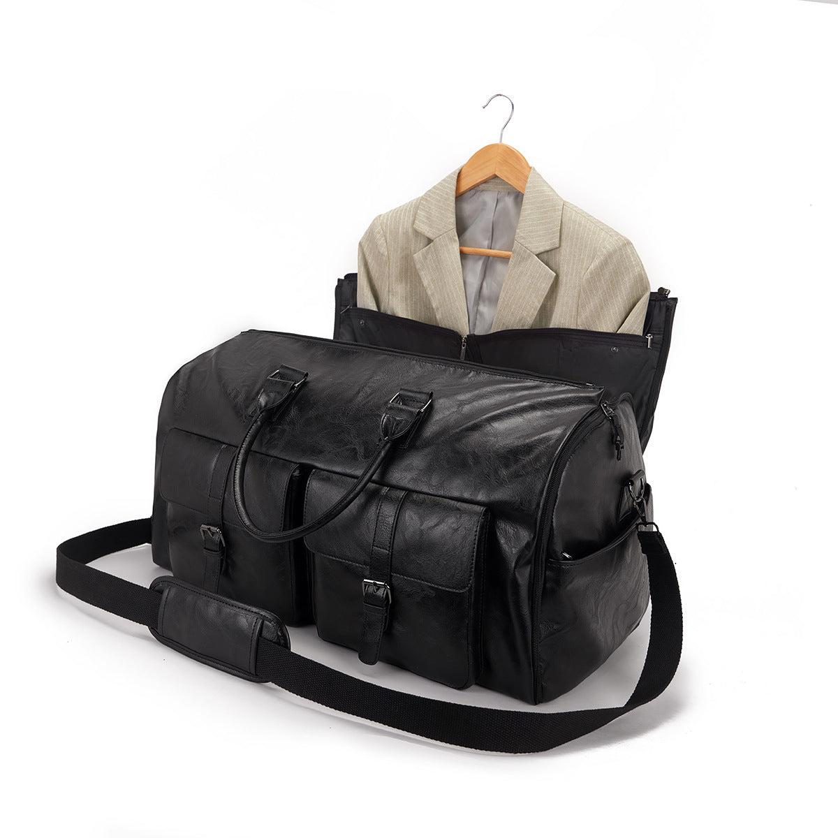 Sac de voyage portable portable en cuir PU sac à bagages JFA UNIjuntos Entreprise