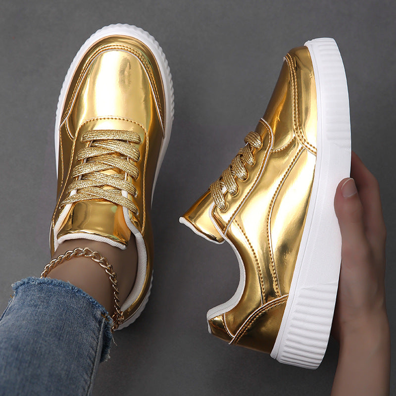 Thick-soled Sequins Fashion Sneaker