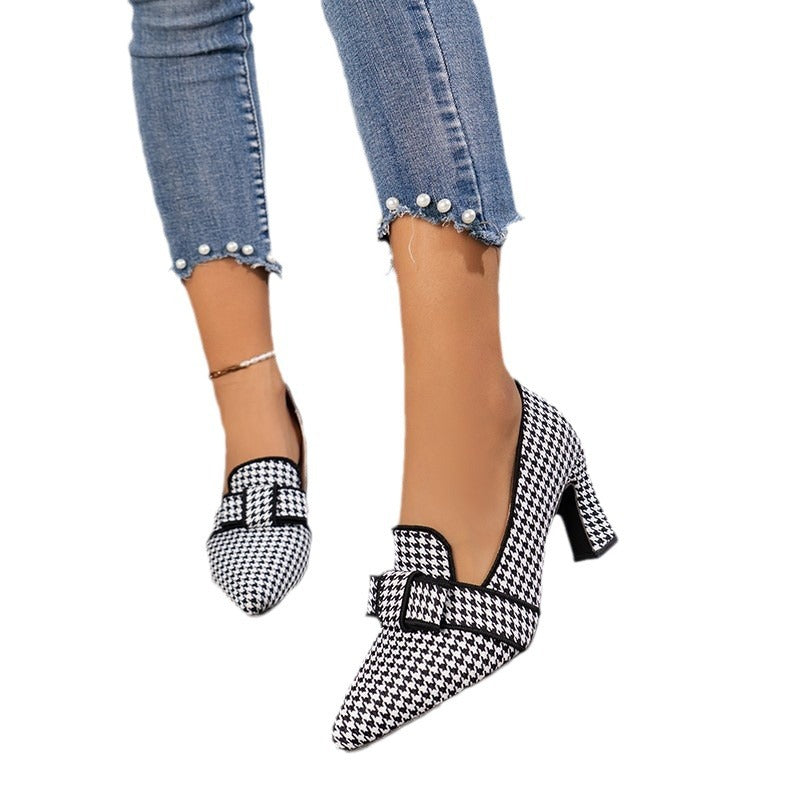 Women's Casual Fashion All-matching High Heels