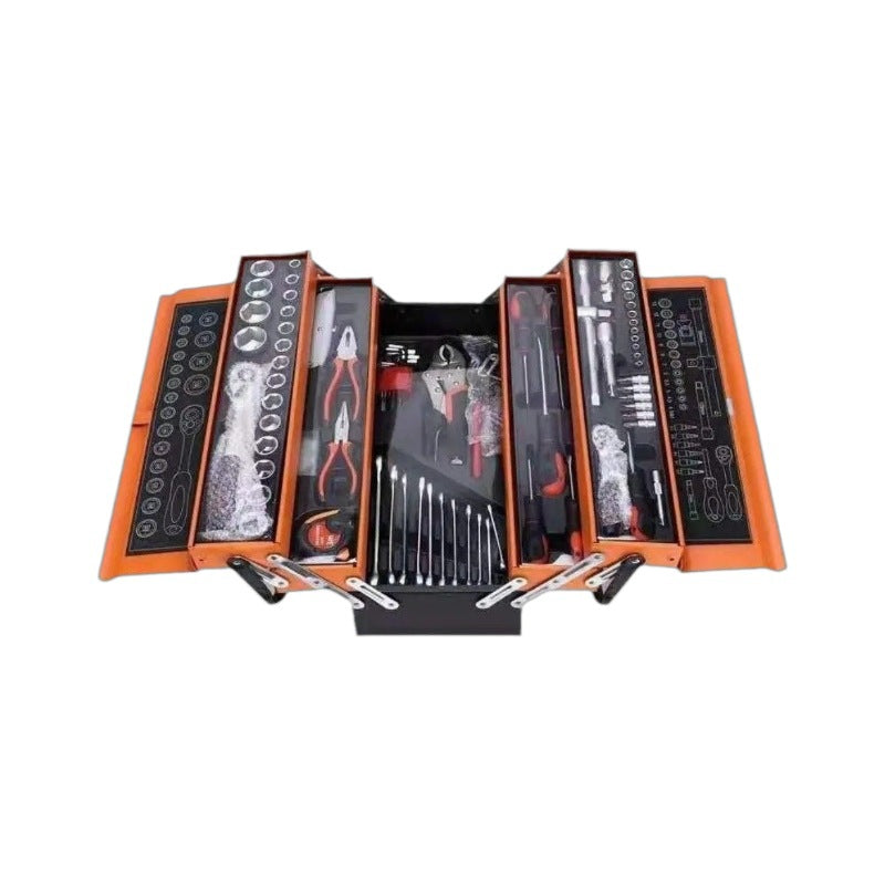 85-piece Auto Repair Kit Large Three-layer Toolbox