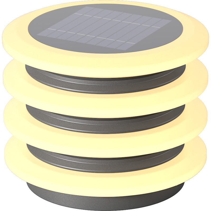 Solar Pillar Lamp Outdoor Waterproof Wall Lamp