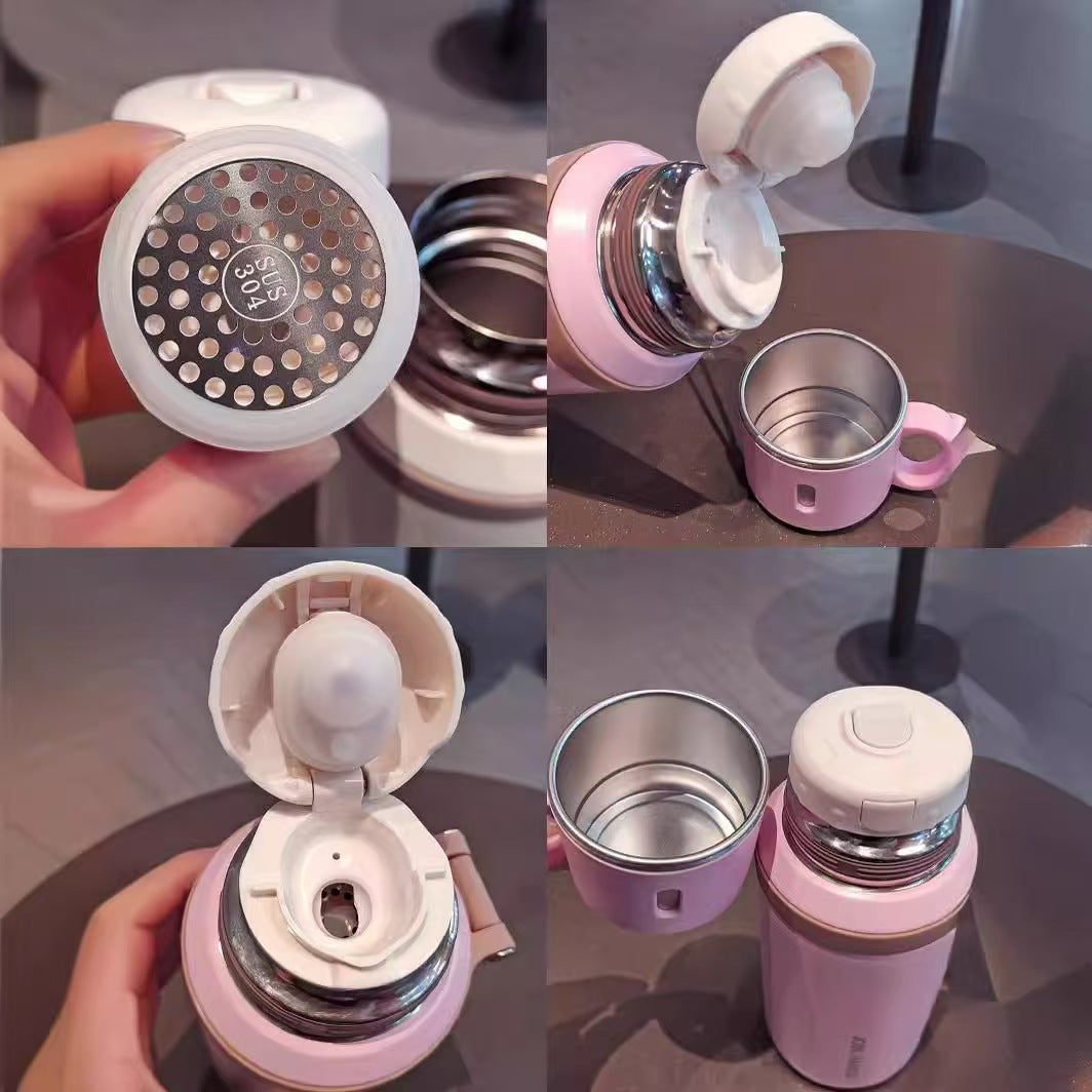 New 316 Stainless Steel Cup With Lid For Girls