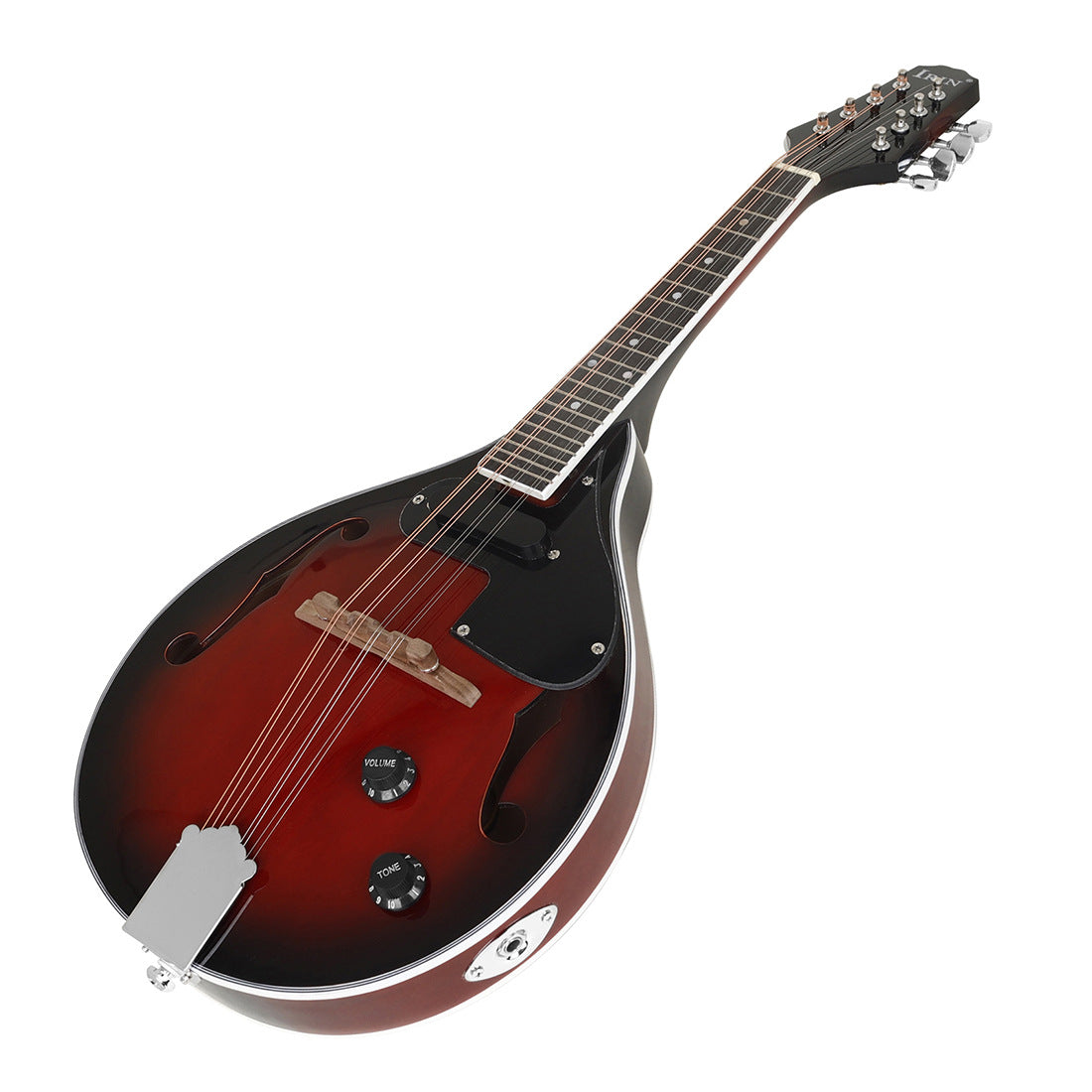 Red Black Edge Electric Sound Mandolin Guitar Eight Strings Piano