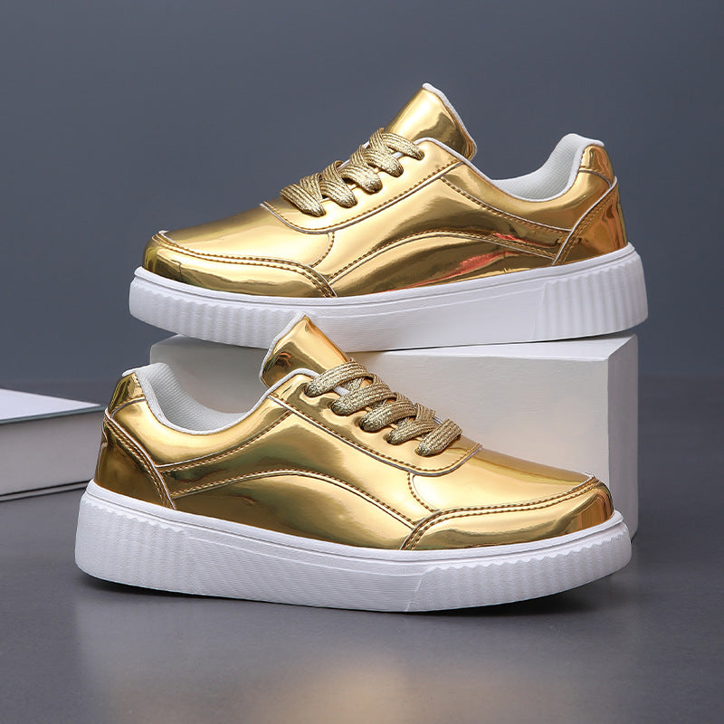 Thick-soled Sequins Fashion Sneaker