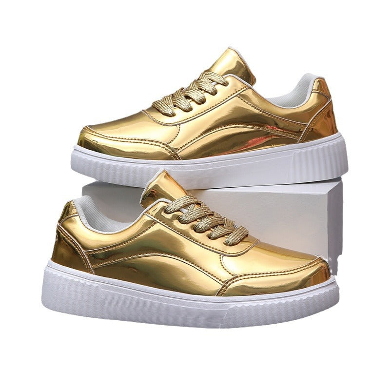 Thick-soled Sequins Fashion Sneaker