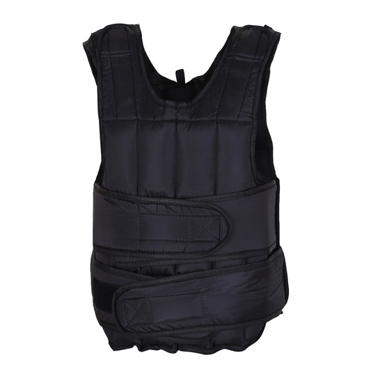 20kg Adjustable Metal Sand Weight Vest Black-0