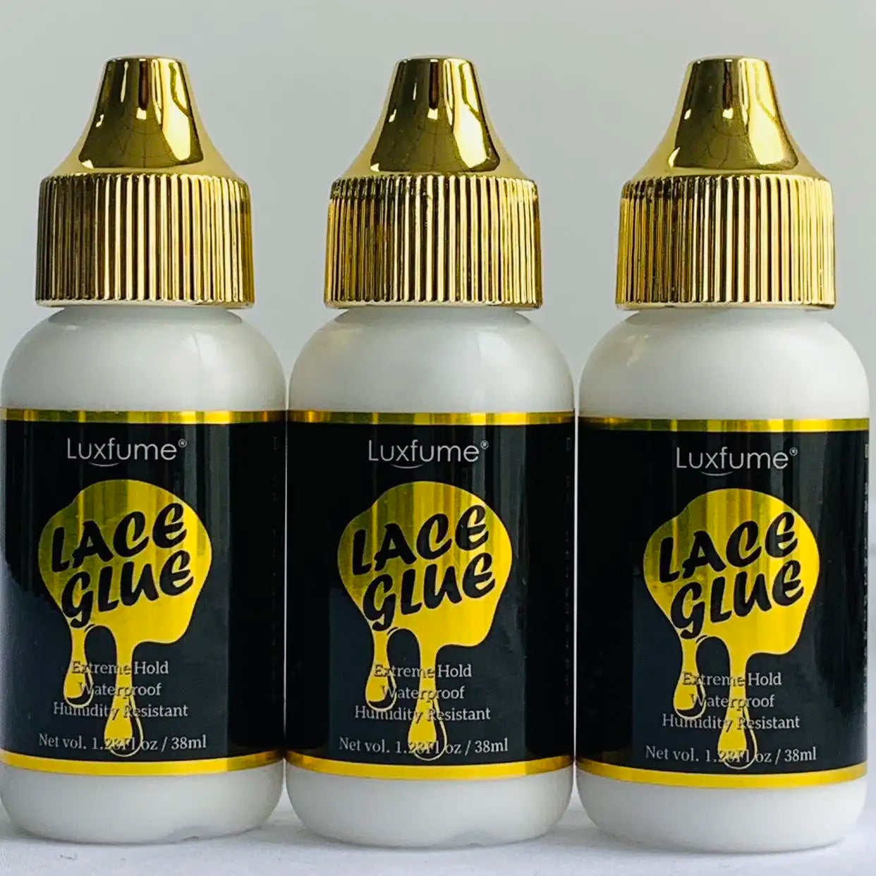 Adhésif pour perruque, colle en dentelle à tenue audacieuse pour perruques, adhésif de remplacement pour systèmes de toupet + bonnets de perruque HD, bonnets de bas Hive JFA & TA Store