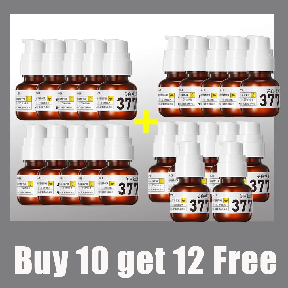 Sérum blanchissant pour taches de rousseur, Niacinamide, correcteur des taches foncées, élimine les taches foncées, melasma, hydratant, éclaircissant, huile pour la peau du visage Hive JFA & TA Store