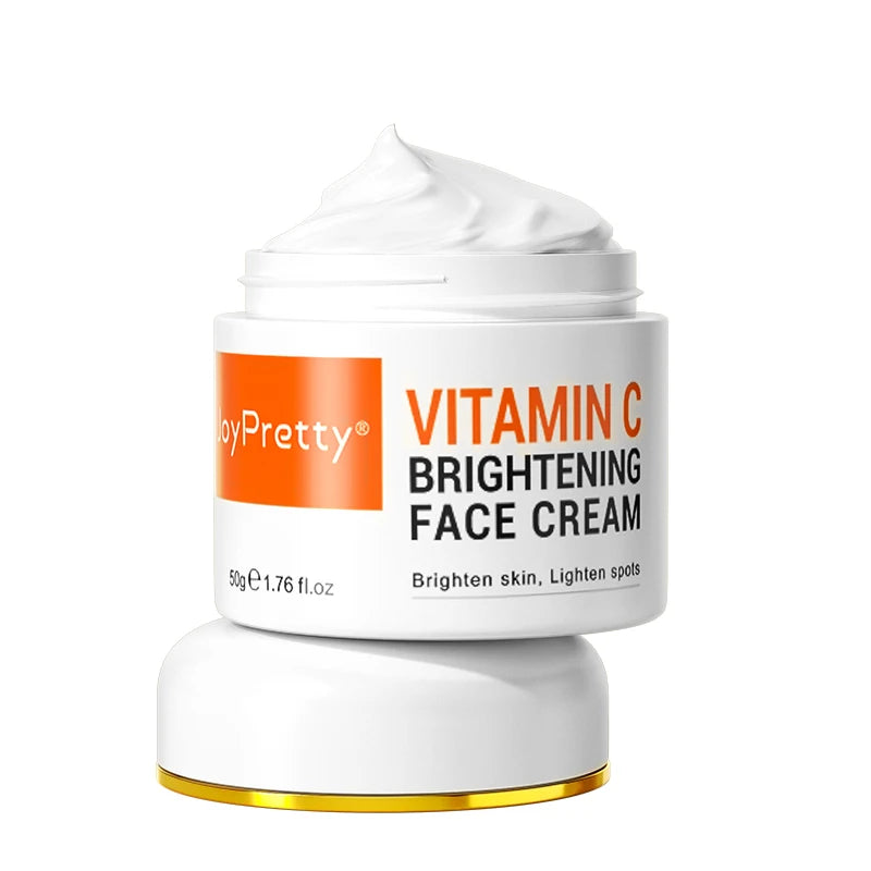JoyPretty vitamine C crème pour le visage blanchissant les taches foncées dissolvant Niacinamide crème hydratante pour le visage produit de soin de la peau Hive JFA & TA Store