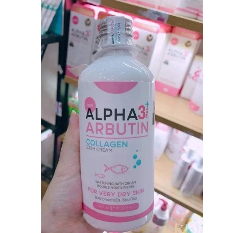 Thai Alpha Arbutin 3 Plus collagène blanc profond Lotion pour le corps sérum éclaircissant pour la peau éclaircir réduire les taches foncées mélanine cicatrices d'acné Hive JFA & TA Store