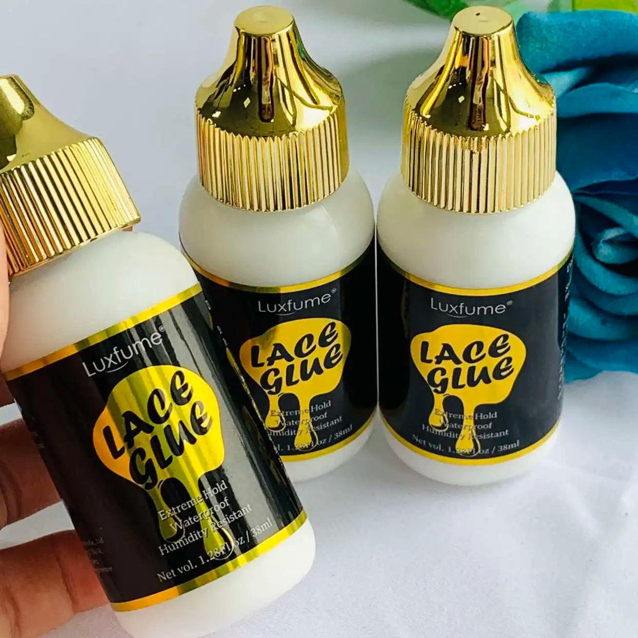 Adhésif pour perruque, colle en dentelle à tenue audacieuse pour perruques, adhésif de remplacement pour systèmes de toupet + bonnets de perruque HD, bonnets de bas Hive JFA & TA Store