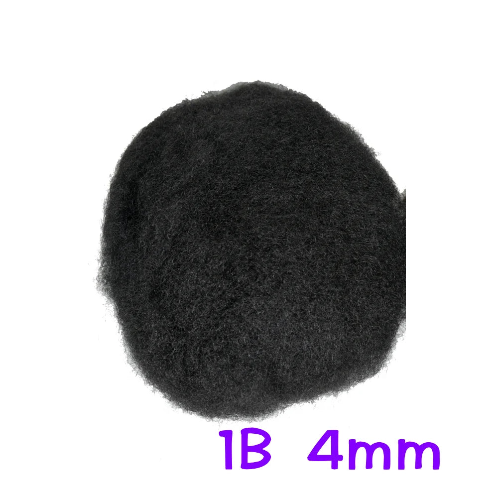 10x8 pouces pleine dentelle française Afro bouclés Topee pour hommes prothèse de cheveux humains 6mm vague noir africain hommes perruque système de remplacement Hive JFA & TA Store