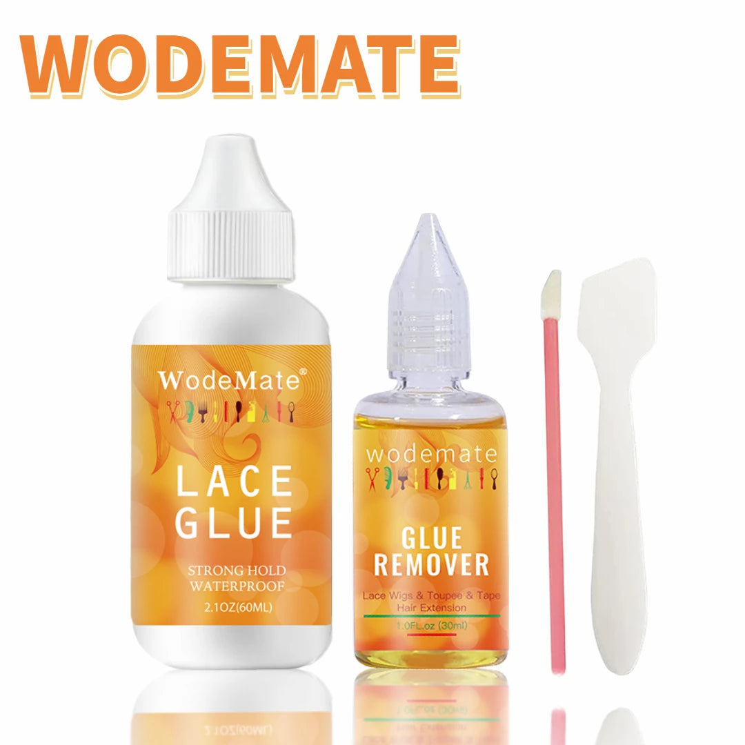 Wodemate – colle perruque lace frontal colle a perruque adhésifs colle perruque colle pour perruque Lace Front Wig, imperméable, adhésive, forte tenue, pour toupet, postiche, vente en gros Hive JFA & TA Store