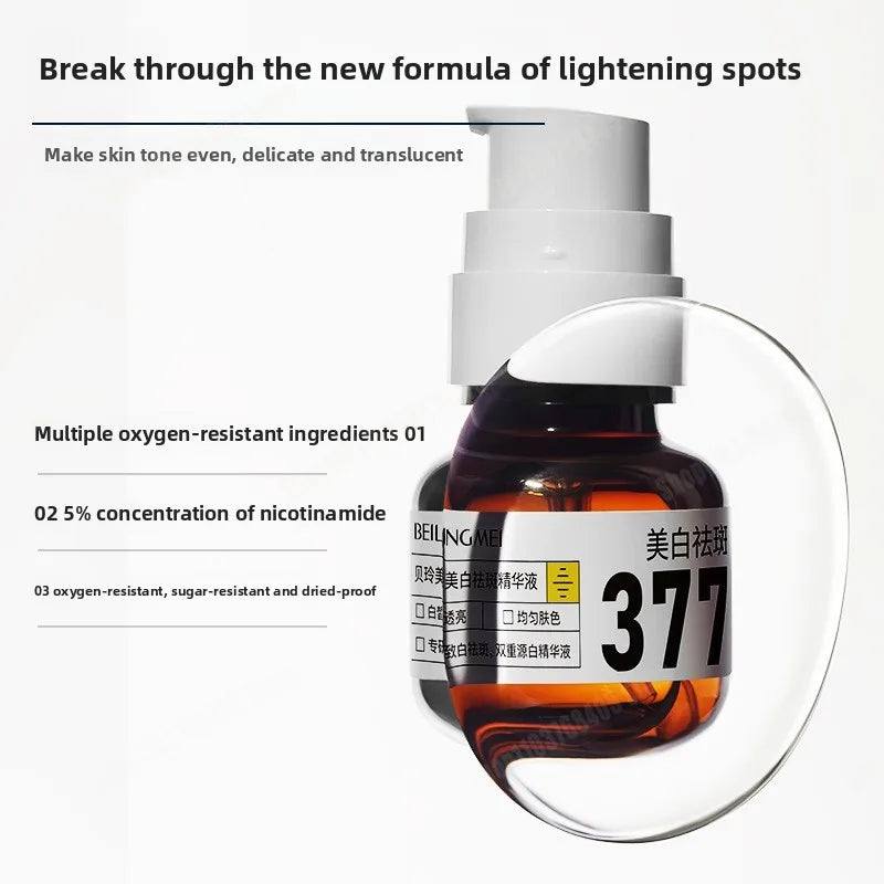 Sérum blanchissant pour taches de rousseur, Niacinamide, correcteur des taches foncées, élimine les taches foncées, melasma, hydratant, éclaircissant, huile pour la peau du visage Hive JFA & TA Store