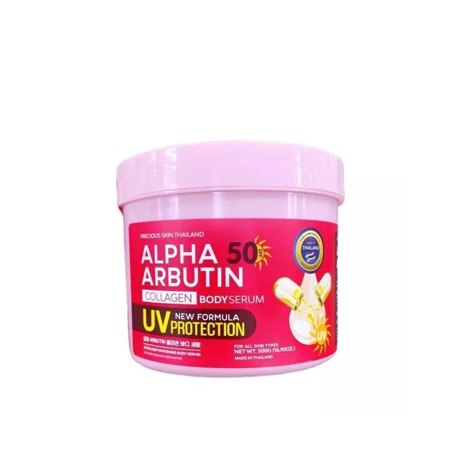 Thai Alpha Arbutin 3 Plus collagène blanc profond Lotion pour le corps sérum éclaircissant pour la peau éclaircir réduire les taches foncées mélanine cicatrices d'acné Hive JFA & TA Store