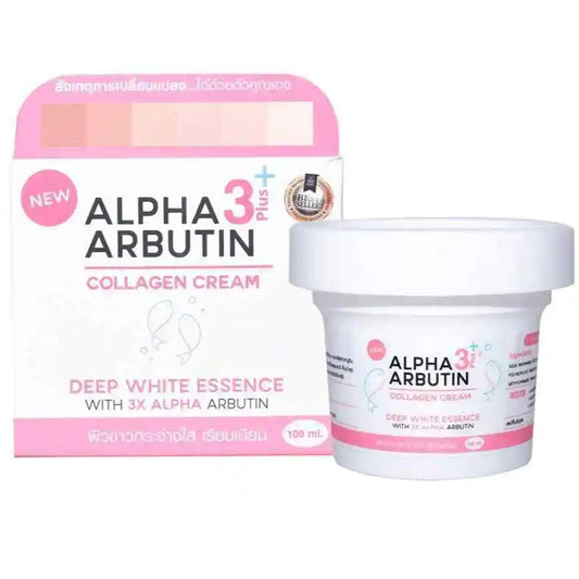 Thai Alpha Arbutin 3 Plus collagène blanc profond Lotion pour le corps sérum éclaircissant pour la peau éclaircir réduire les taches foncées mélanine cicatrices d'acné Hive JFA & TA Store