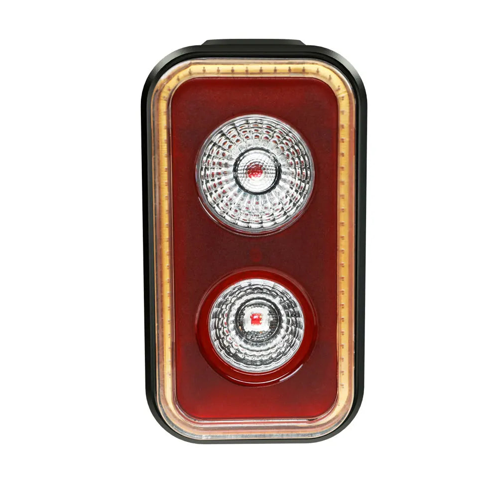 300 Lumen Smart Bike Taillight USB-C Rechargeable Light Black-1