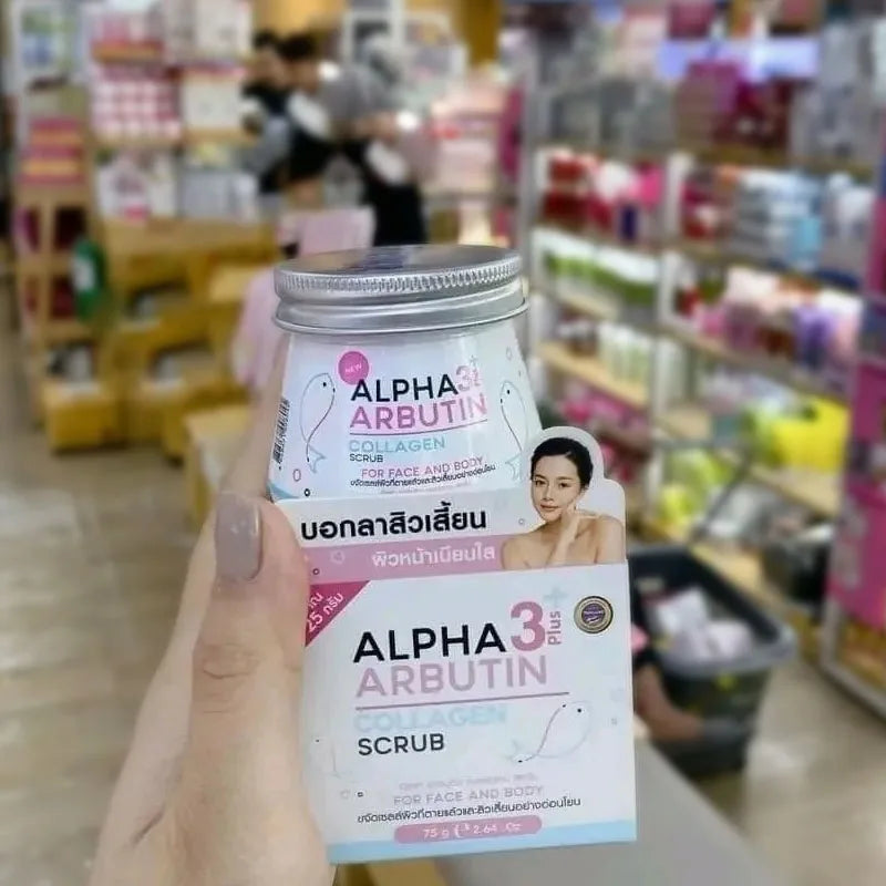 Thai Alpha Arbutin 3 Plus collagène blanc profond Lotion pour le corps sérum éclaircissant pour la peau éclaircir réduire les taches foncées mélanine cicatrices d'acné Hive JFA & TA Store