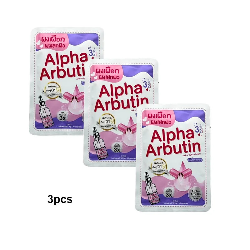 Thai Alpha Arbutin 3 Plus collagène blanc profond Lotion pour le corps sérum éclaircissant pour la peau éclaircir réduire les taches foncées mélanine cicatrices d'acné Hive JFA & TA Store