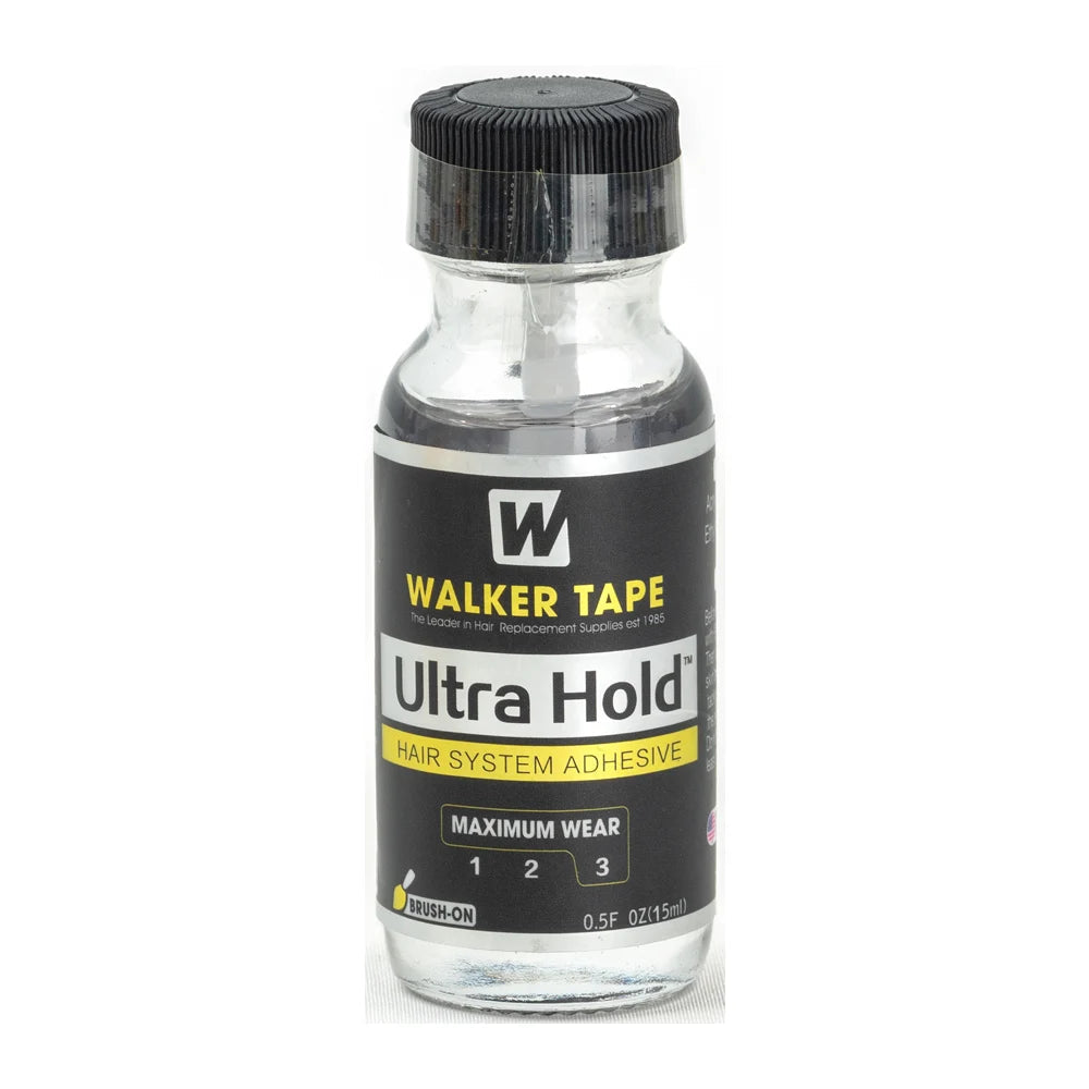 Walker Tape-Colle pour cheveux en dentelle ultra résistante à l'eau, super arina, toupet ultraviolet, fermeture, 3.4oz, 101ml Hive JFA & TA Store