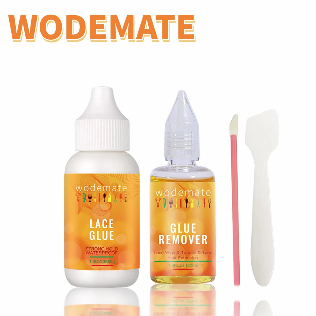 Wodemate – colle perruque lace frontal colle a perruque adhésifs colle perruque colle pour perruque Lace Front Wig, imperméable, adhésive, forte tenue, pour toupet, postiche, vente en gros Hive JFA & TA Store