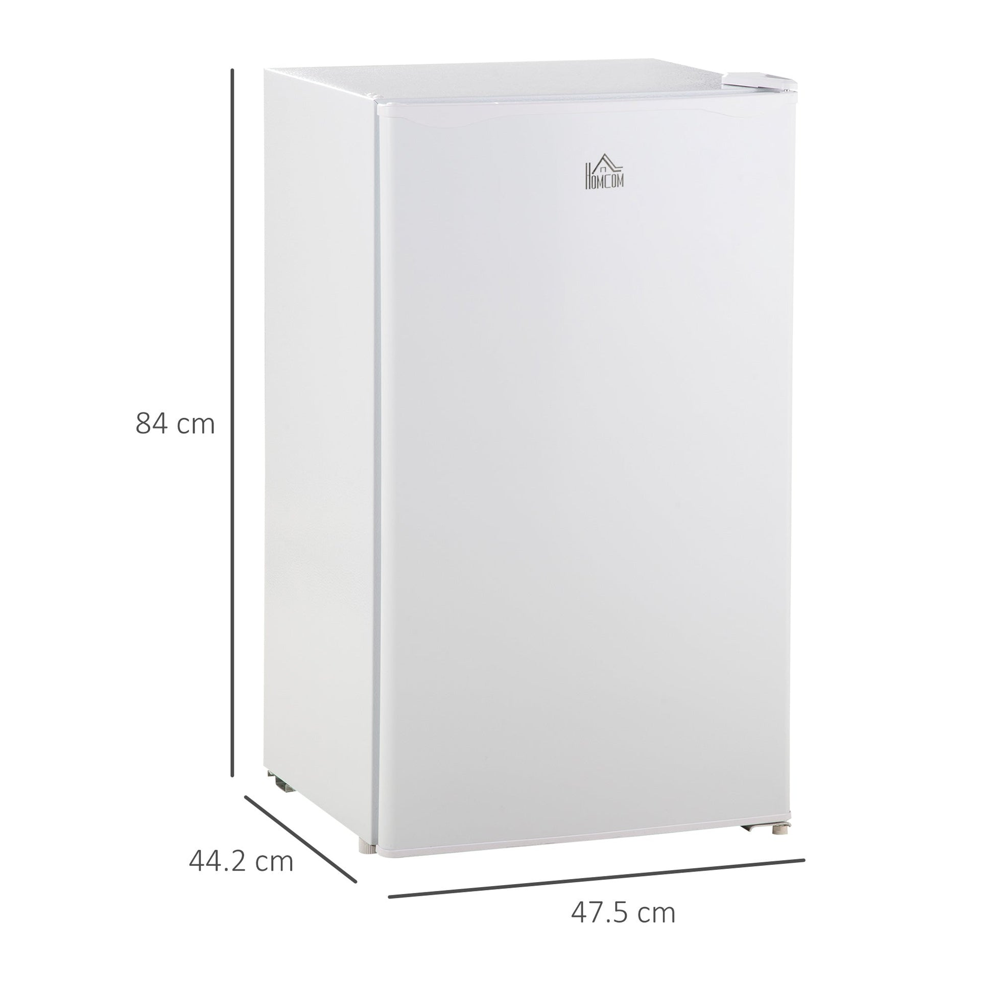 91 Litre Under Counter Fridge with Chiller Box - White-2