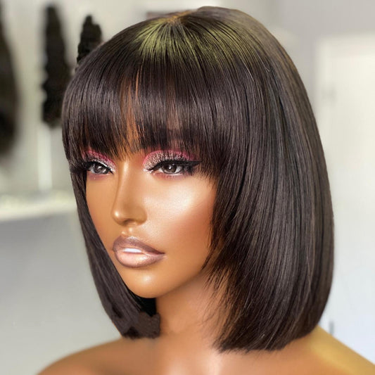 Perruque Lace Wig cheveux humains Su Bob