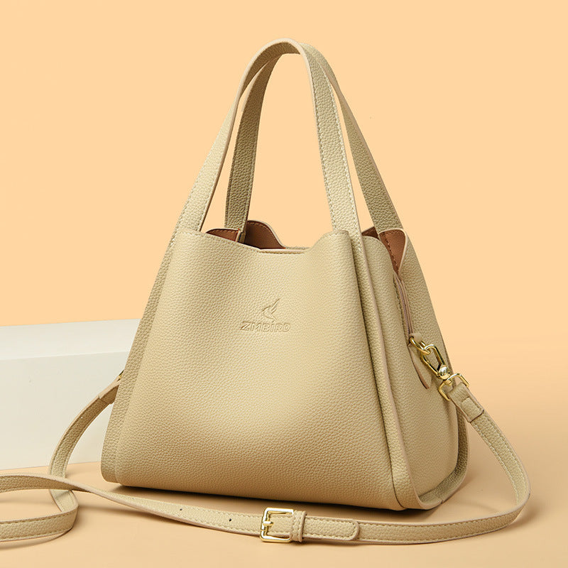 Popular Idle Style Vegetable Pocket Quality Leather Pattern Commuter Women's Elegant Underarm Bag JFA UNIjuntos Entreprise