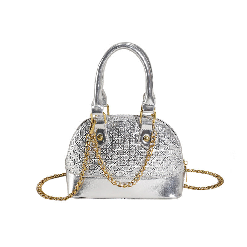 Women's Fashion All-matching Embossed Shoulder Crossbody Bag