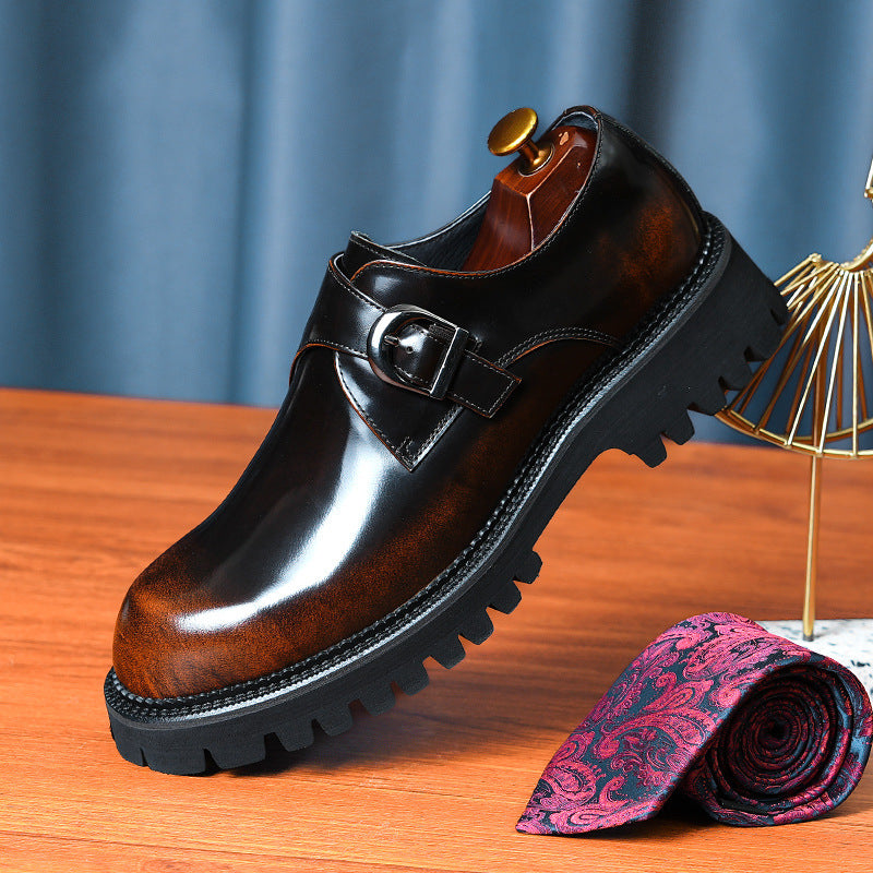 Fashion Shiny Surface Shoes Men's Casual British Store Hive UNIjuntos