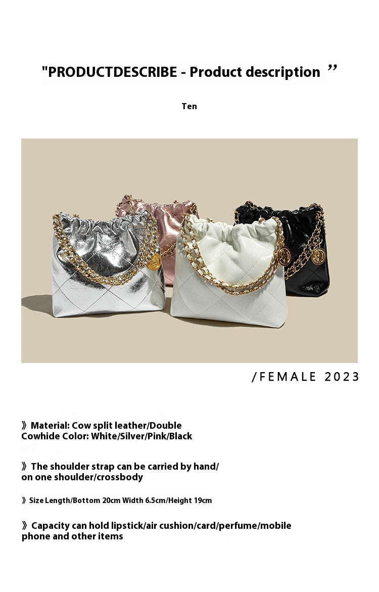 Special-interest Design Rhombus Bucket Tote Bag JFA UNIjuntos Entreprise