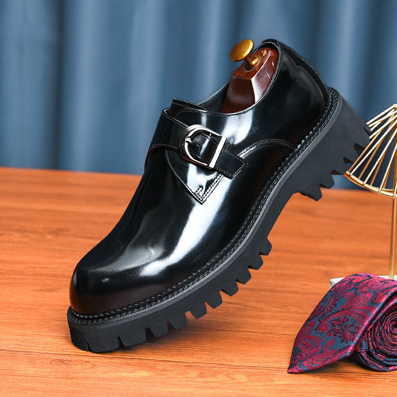 Fashion Shiny Surface Shoes Men's Casual British Store Hive UNIjuntos