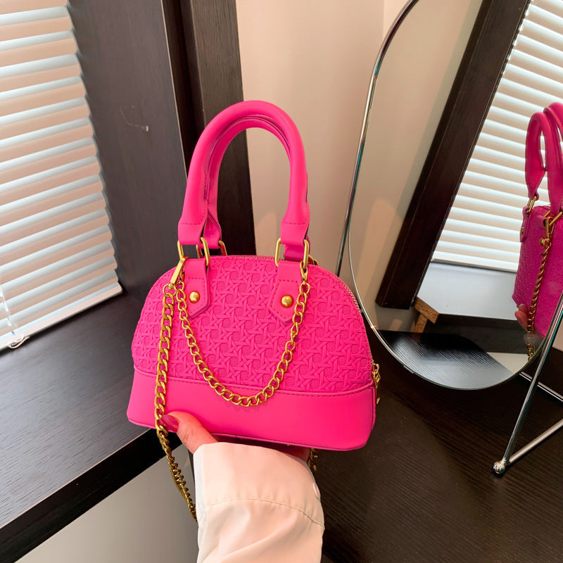 Women's Fashion All-matching Embossed Shoulder Crossbody Bag