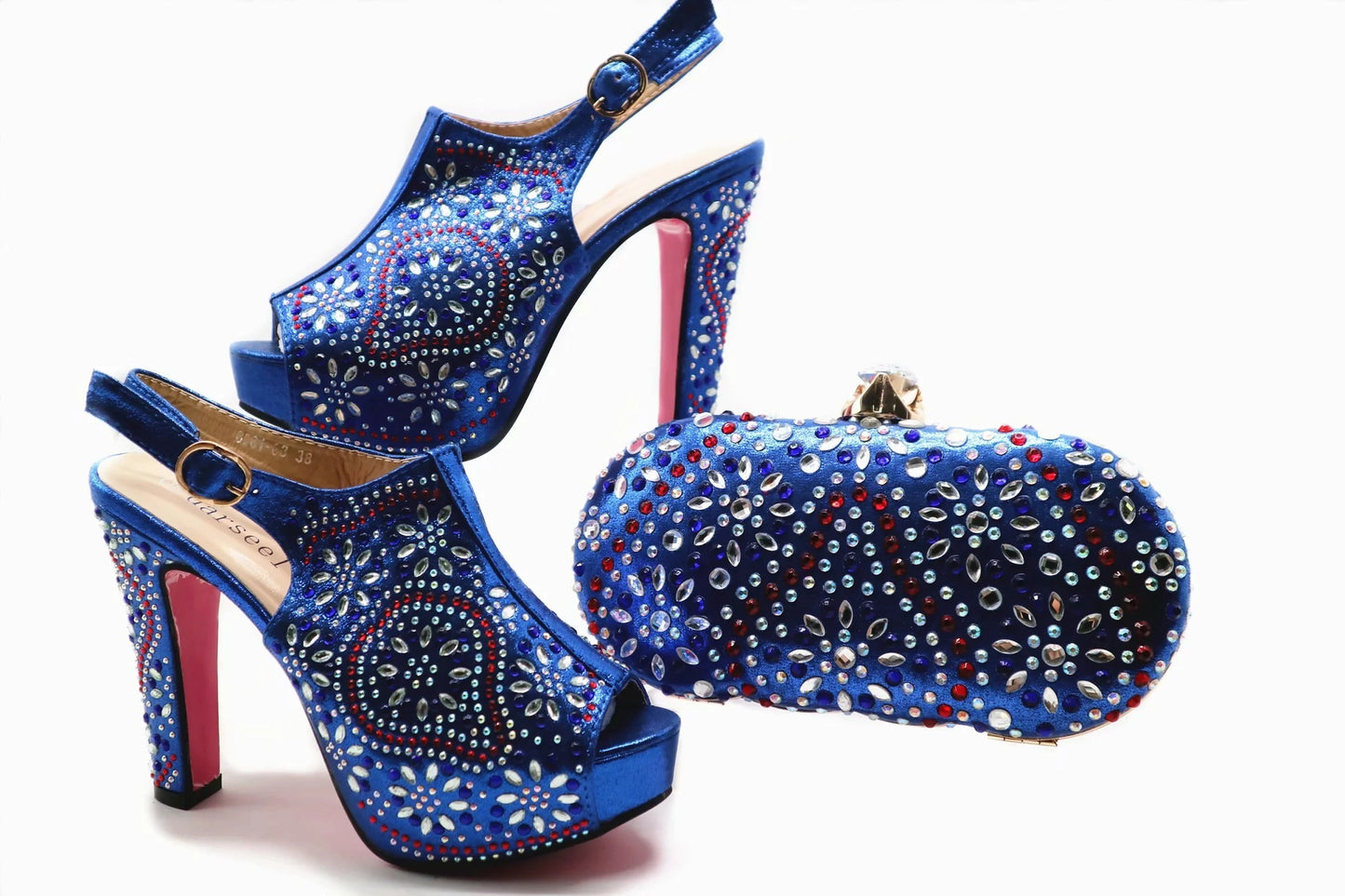 Western Style Shoes And Bag Set Summer