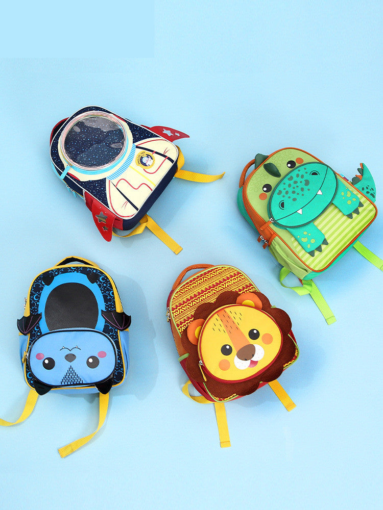 Little Tail New Cartoon Cute Male Children's School Bag Store Hive UNIjuntos