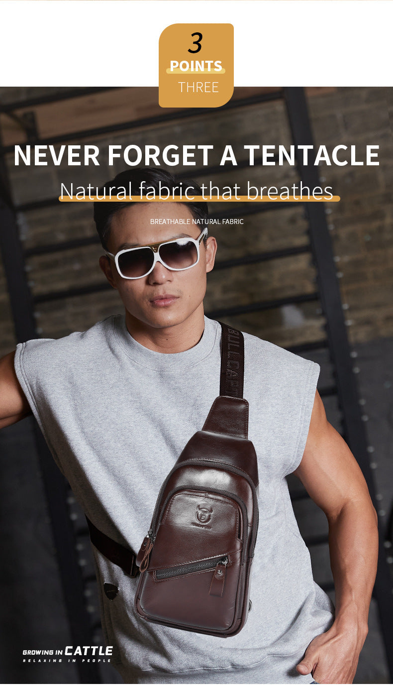 Bull Captain-bandoulière en cuir véritable de grande capacité de grande qualité pour hommes JFA UNIjuntos Entreprise