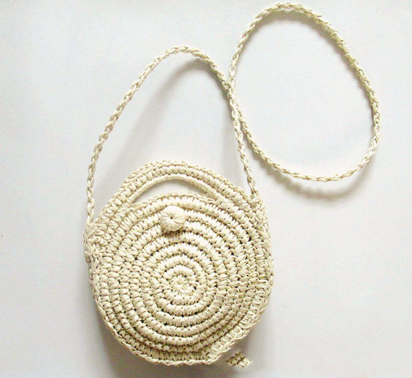 Handmade Shoulder Woven Bag Summer Beach