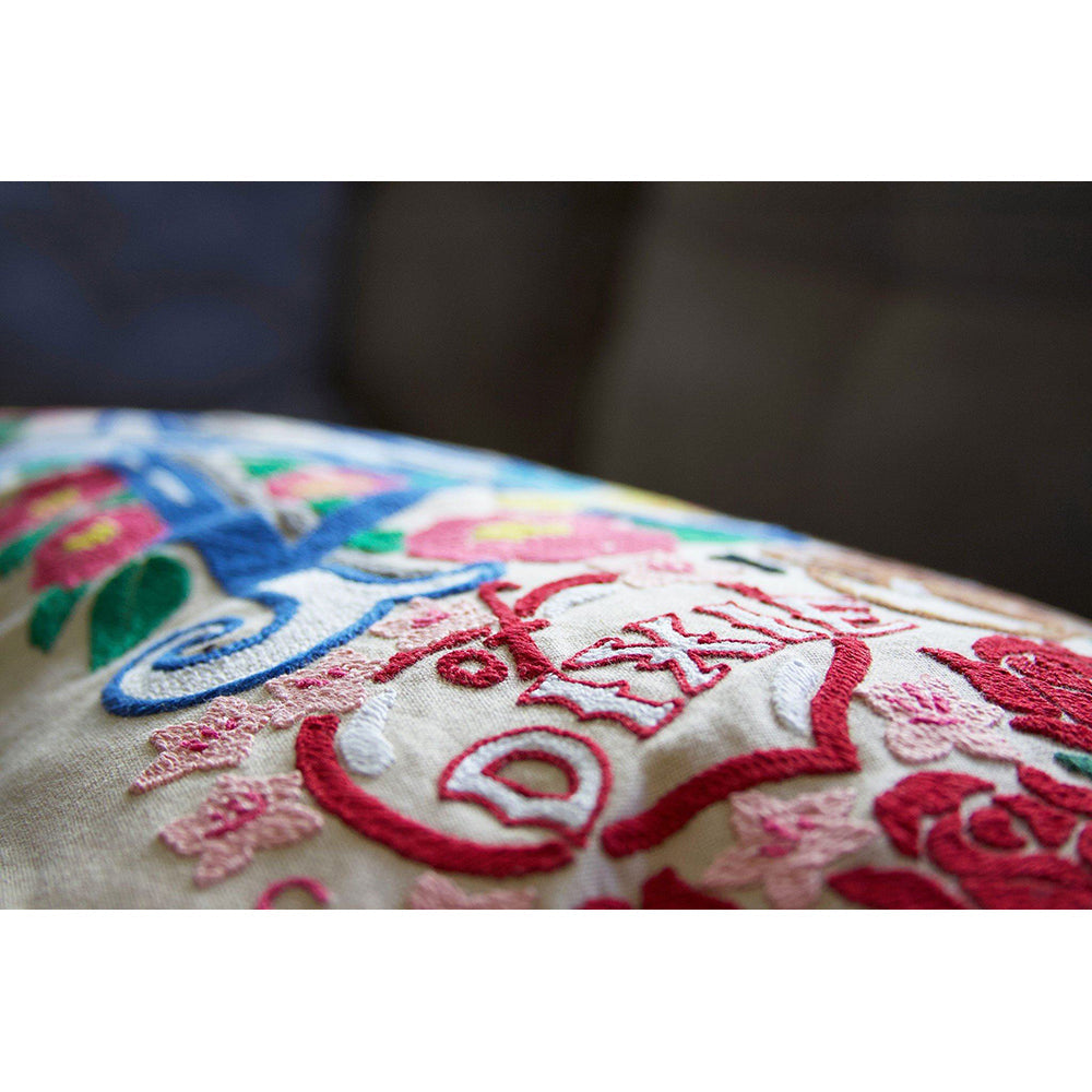Alabama Hand-Embroidered Pillow-2