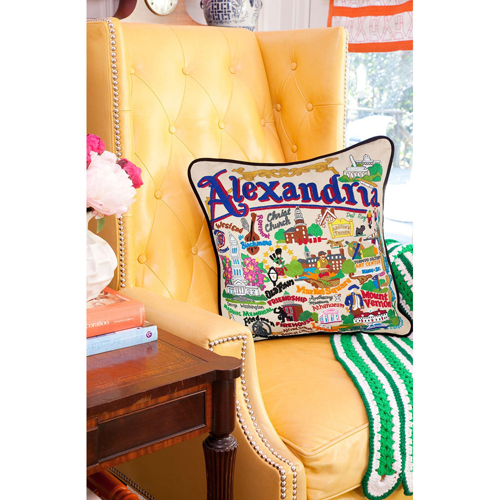 Alexandria Hand-Embroidered Pillow-3