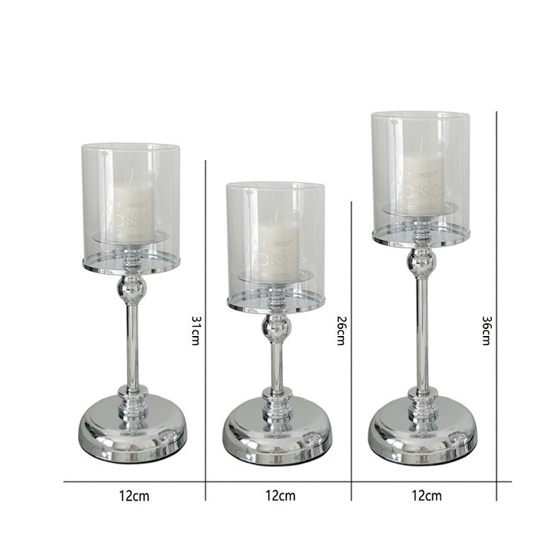 Nordic Light Luxury Candle Holder Retro Romantic Atmosphere