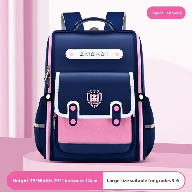 New Sesame Baby Primary School Schoolbag Grade 1-3-6 British Style Boys' Schoolbag Lightweight Girls Backpack Store Hive UNIjuntos