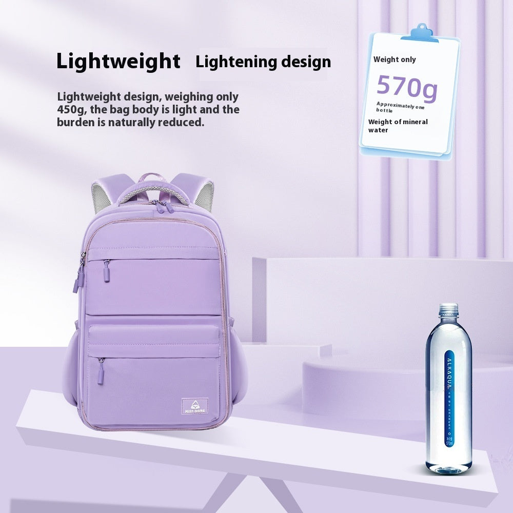 4-color Primary School Student Portable Burden Alleviation Backpack Schoolbag JFA UNIjuntos Entreprise