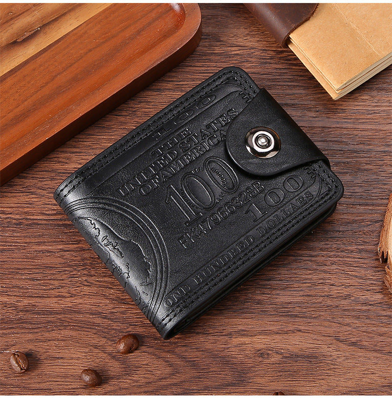 Portefeuille personnalisé pour hommes,