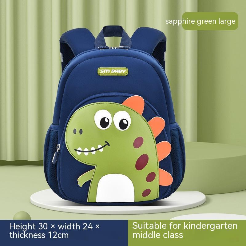 Men's And Women's Cute Fashion Dinosaur Neoprene Backpack