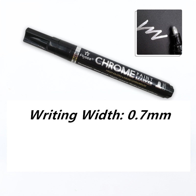 Mirror Pen Reflective Paint Metal Pen Chrome Plated