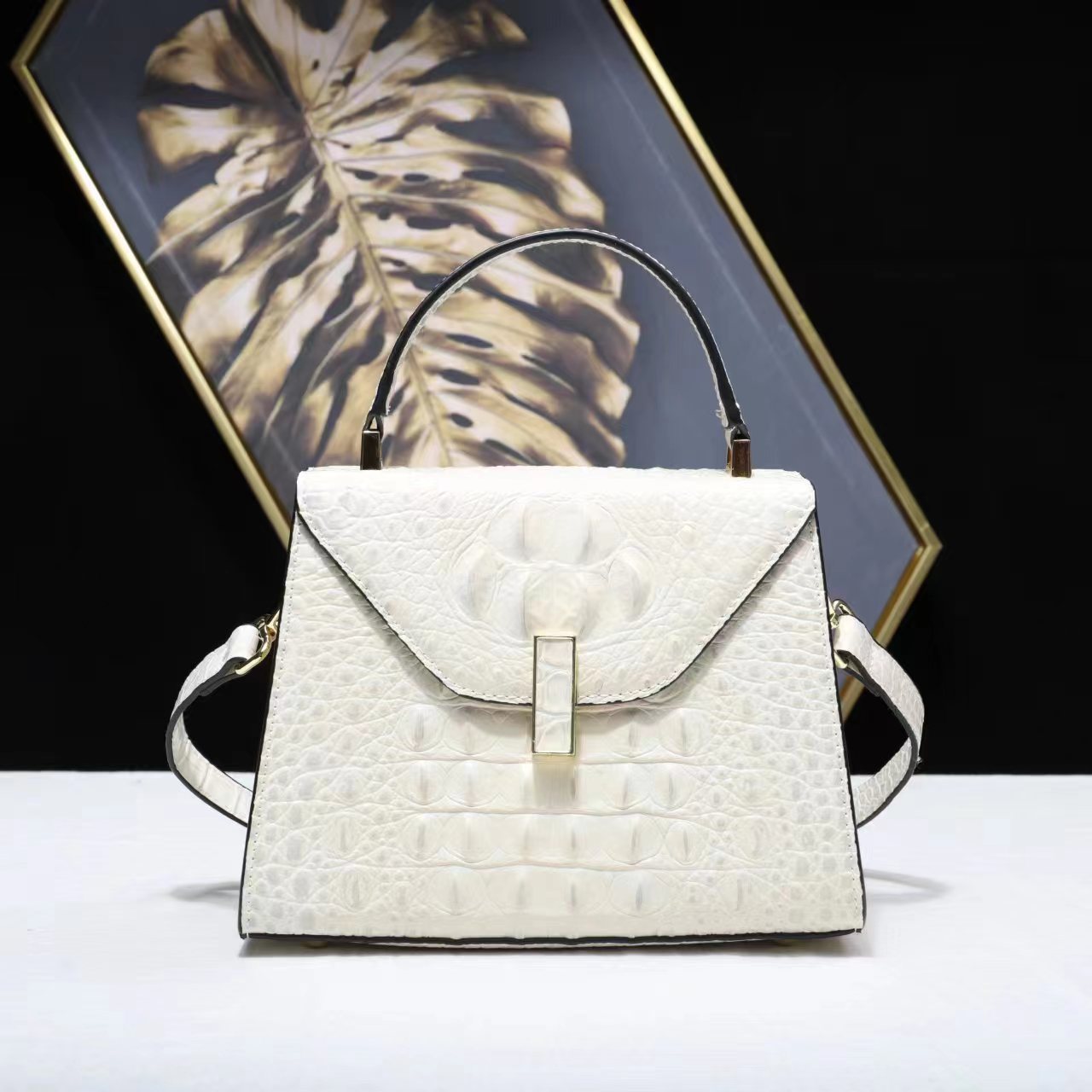 Women's Leather Shoulder Bag Casual Crossbody Handbag JFA UNIjuntos Entreprise