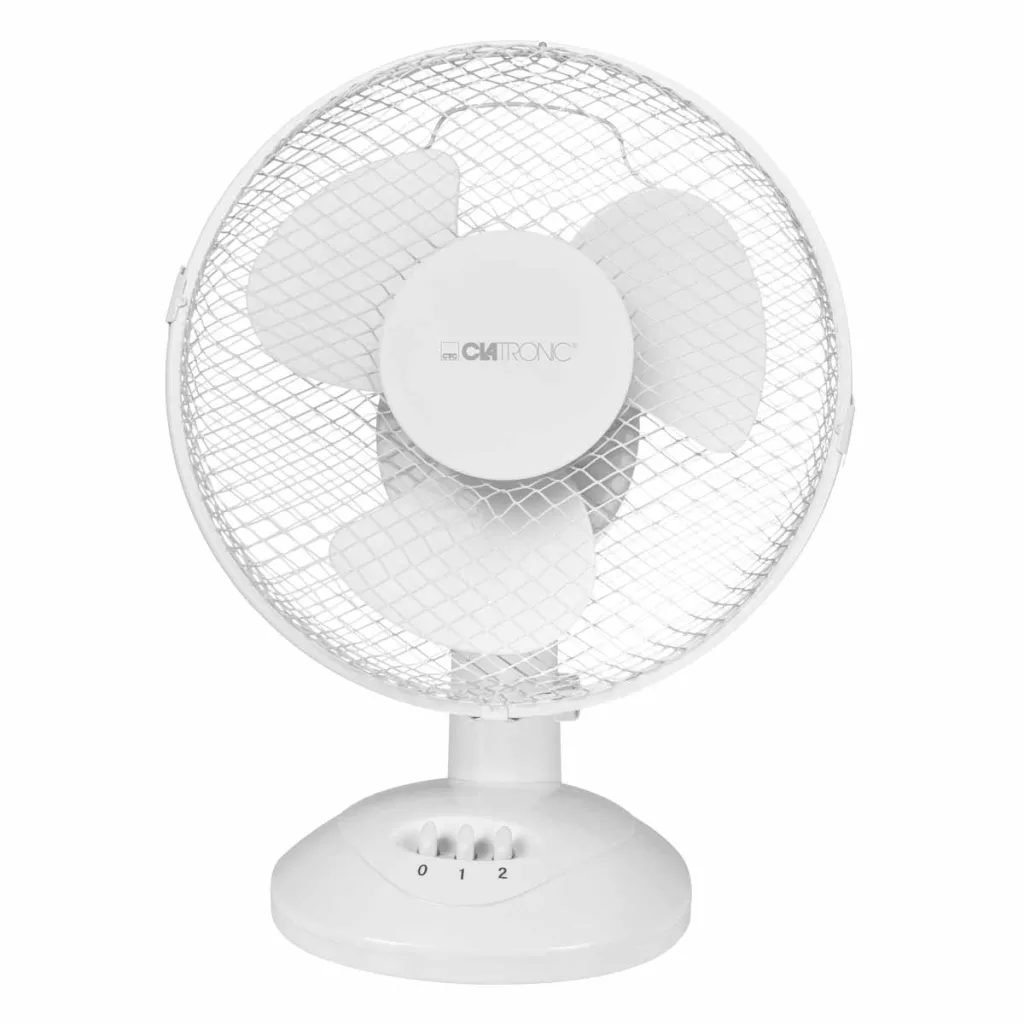 Ventilator, Clatronic, 3 trepte de viteza, 30W, Alb (263698)-0